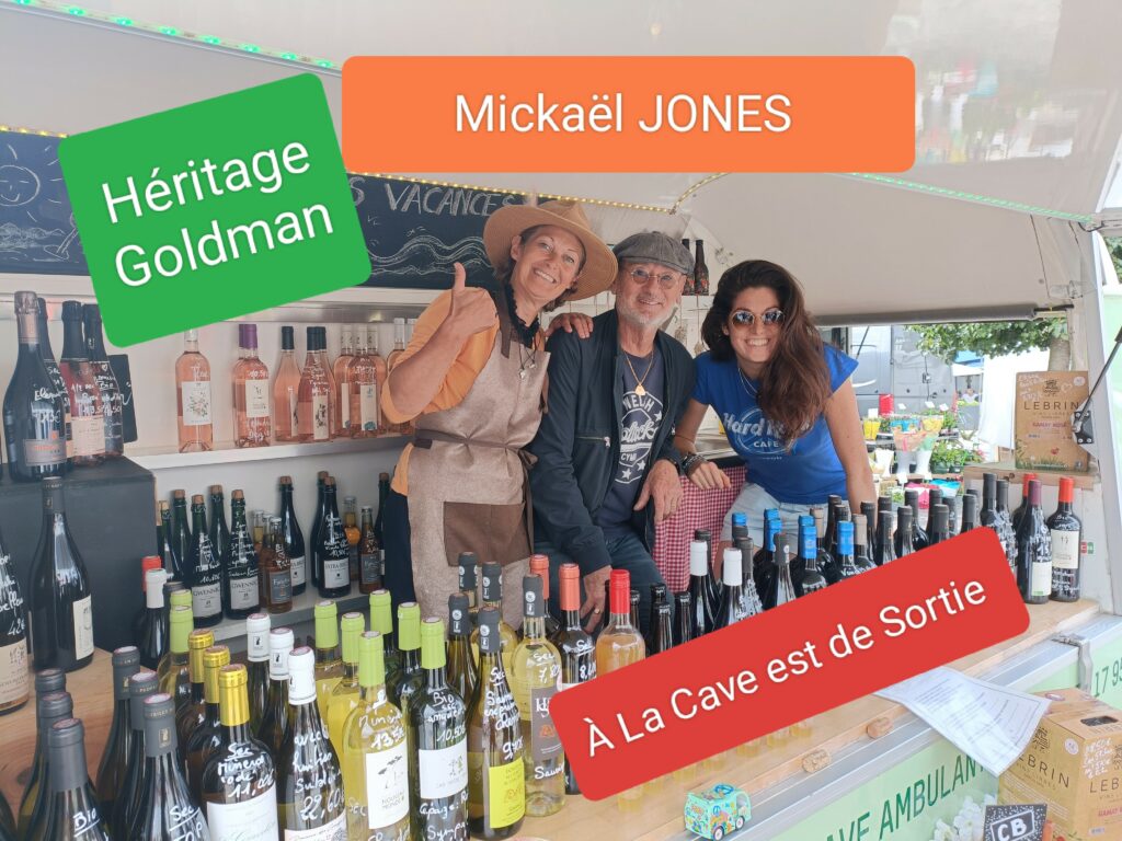 Visite de Mickael Jones Héritage Golmand Marché Concarneau Aout 2024